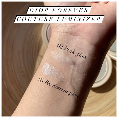 dior dior forever couture luminizer|forever couture luminizer highlighter powder.